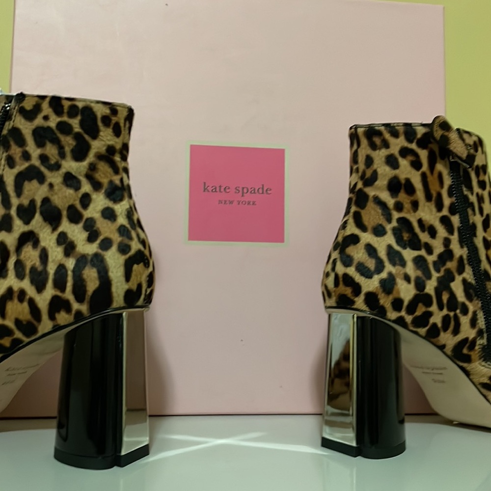 Kate Spade New York Real Cow Fur Ankle Boots - Picture 5 of 5